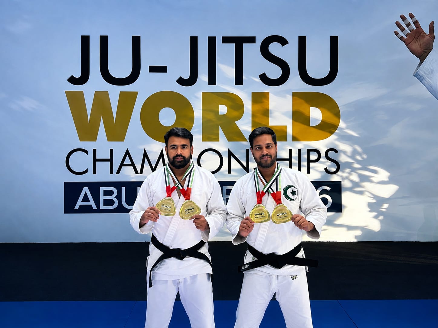 WAPDA Athletes Win 2 Gold Medals for Pakistan at World Ju-Jitsu Championship 2026